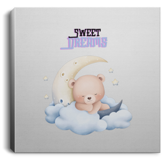 Sweet Dreams Square Canvas .75in Frame