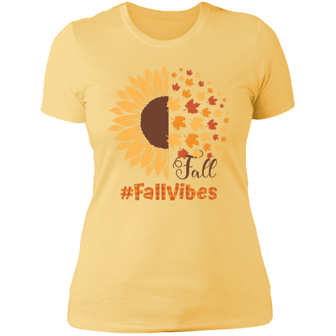 #fallvibes Ladies' Boyfriend T-Shirt