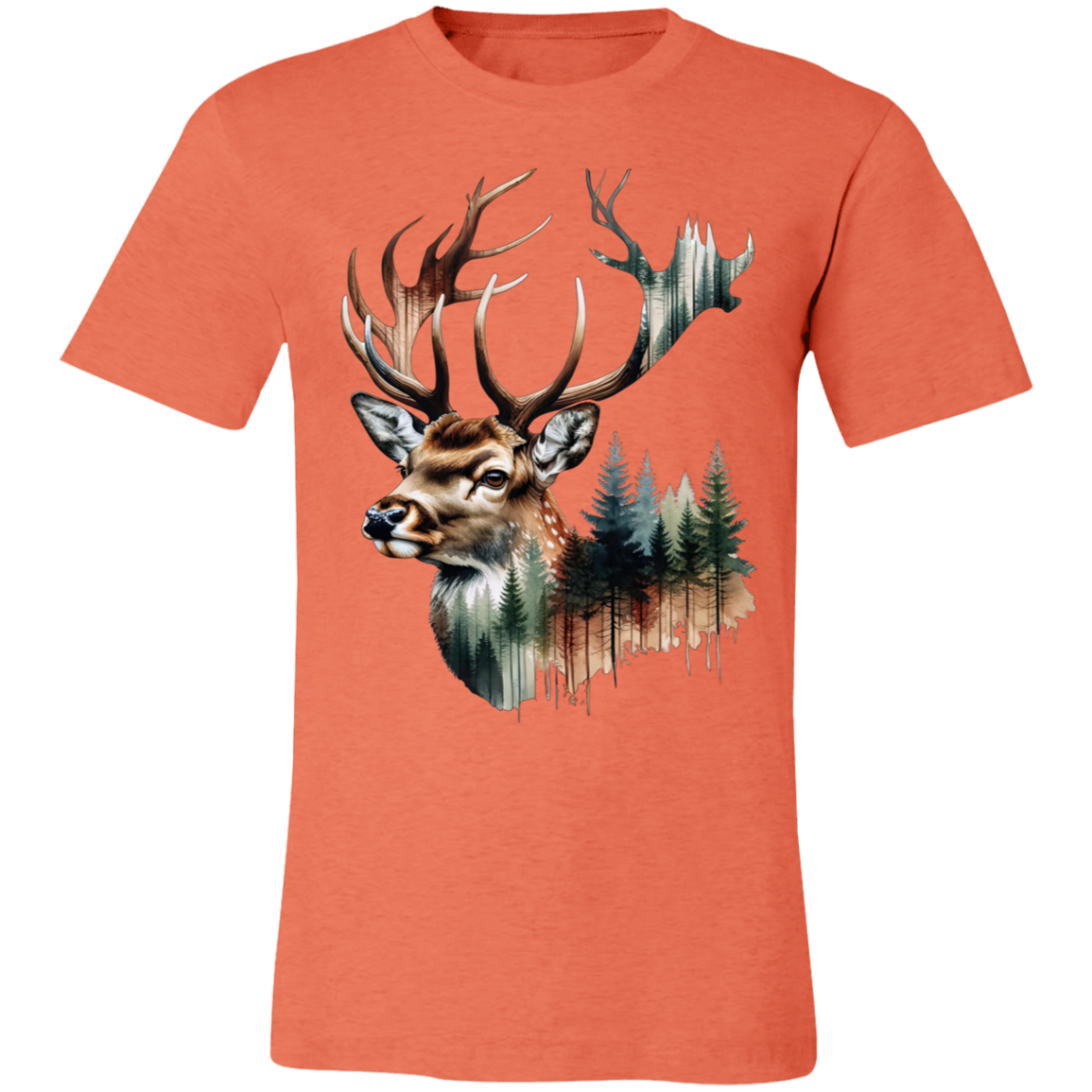 Deer Hunting Season Unisex Jersey Short-Sleeve T-Shirt