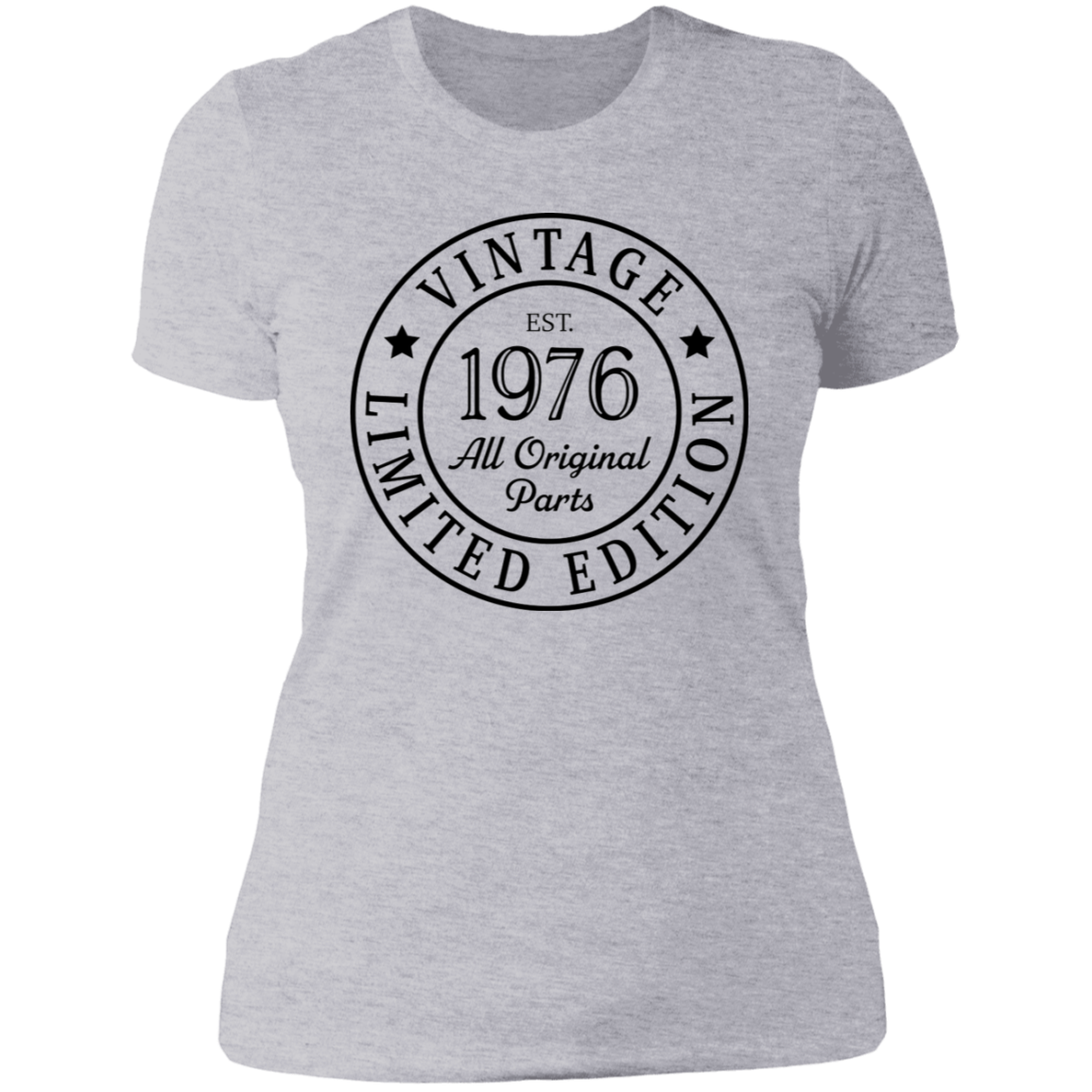 Vintage 1976 Limited Edition Ladies' Boyfriend T-Shirt