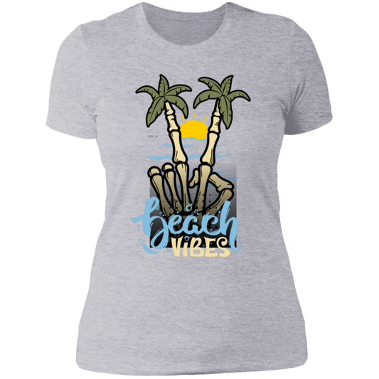 Beach Vibes - Ladies' Boyfriend T-Shirt