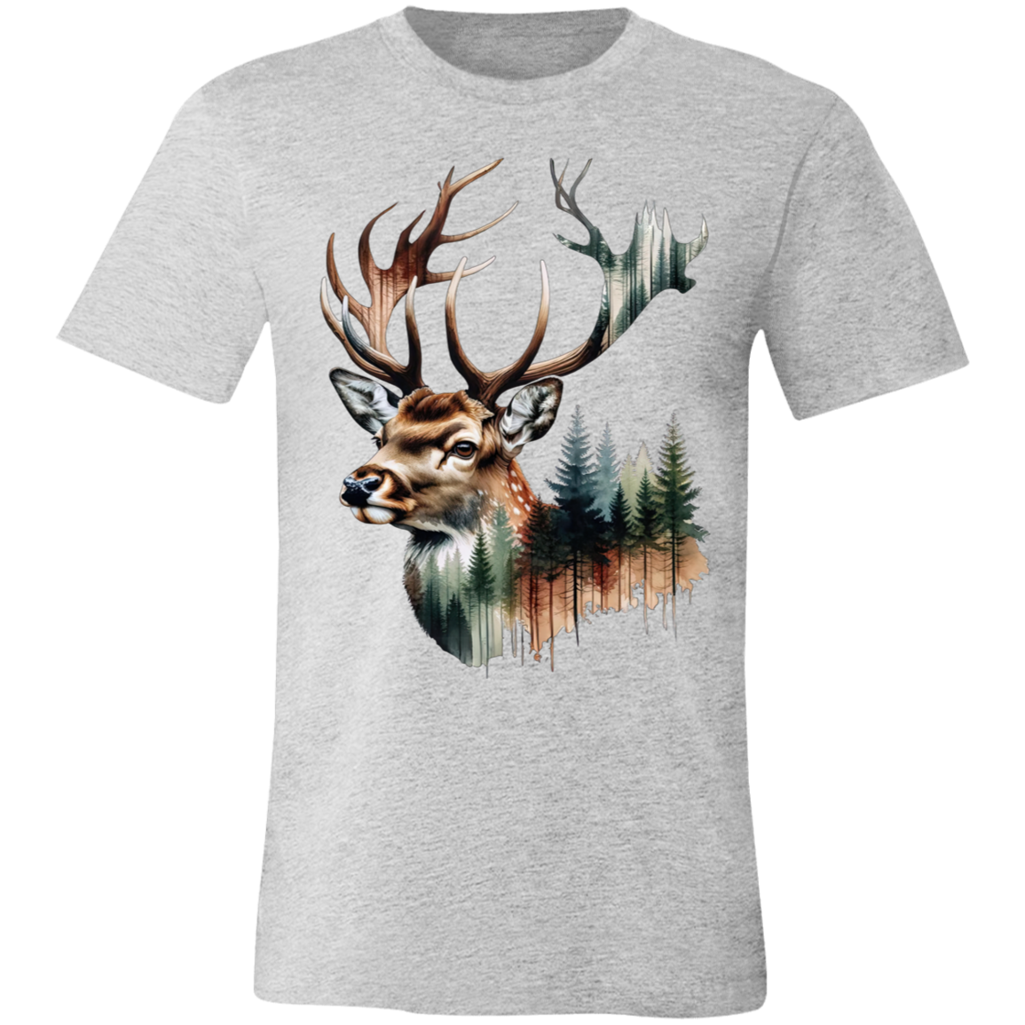 Deer Hunting Season Unisex Jersey Short-Sleeve T-Shirt