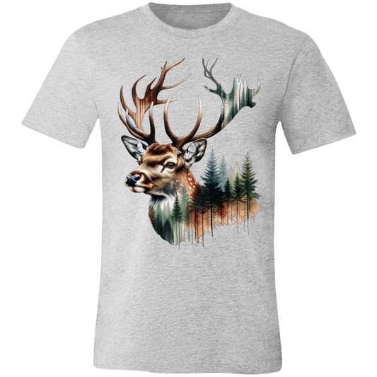 Deer Hunting Season Unisex Jersey Short-Sleeve T-Shirt