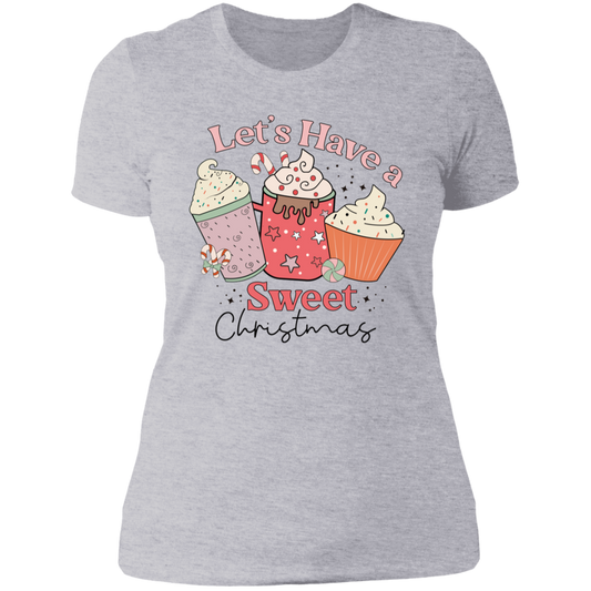 Let’s Have a Sweet Christmas Ladies' Boyfriend T-Shirt