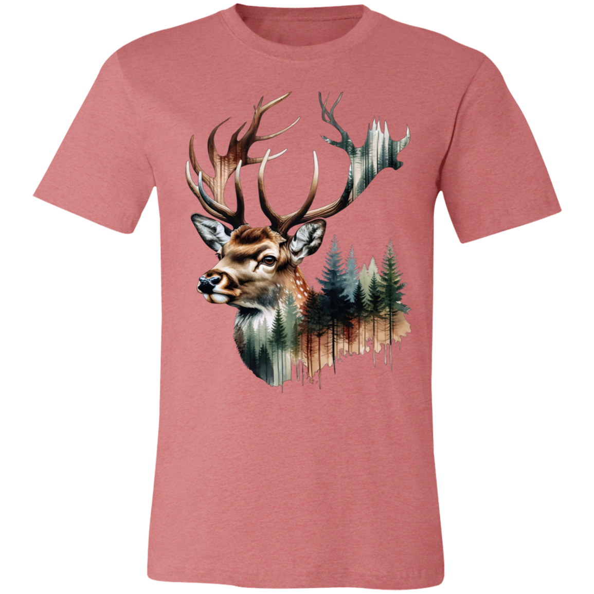 Deer Hunting Season Unisex Jersey Short-Sleeve T-Shirt