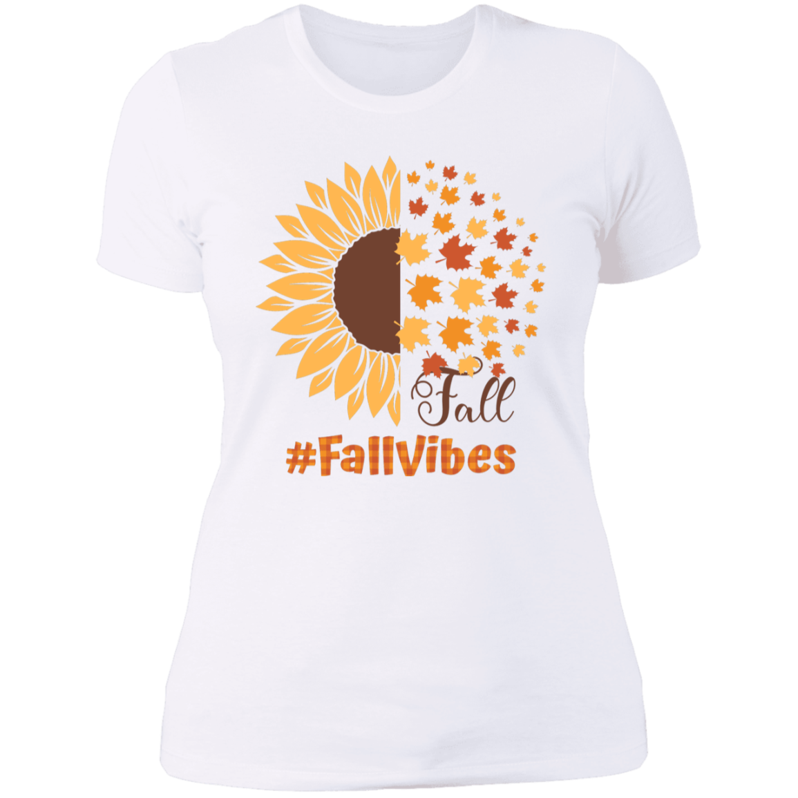 #fallvibes Ladies' Boyfriend T-Shirt