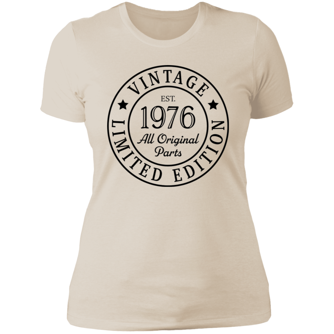 Vintage 1976 Limited Edition Ladies' Boyfriend T-Shirt