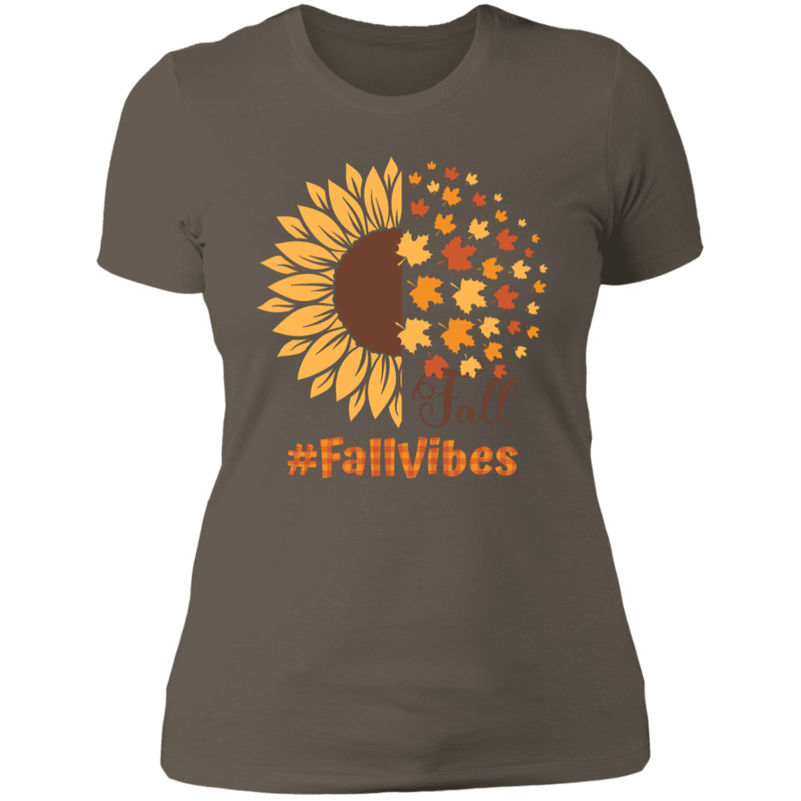 #fallvibes Ladies' Boyfriend T-Shirt