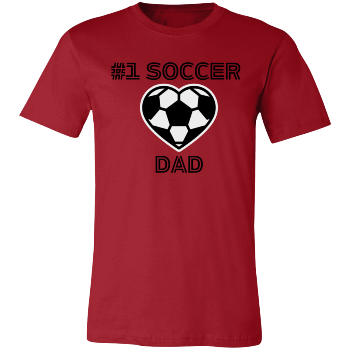 Men - Tshirt - #1 Soccer Dad