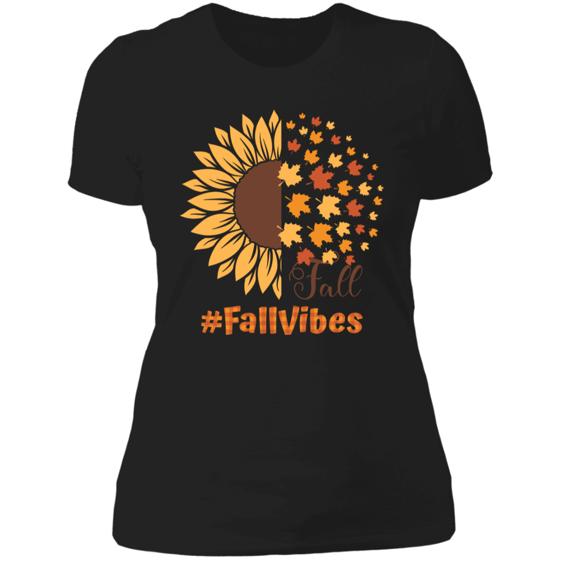 #fallvibes Ladies' Boyfriend T-Shirt