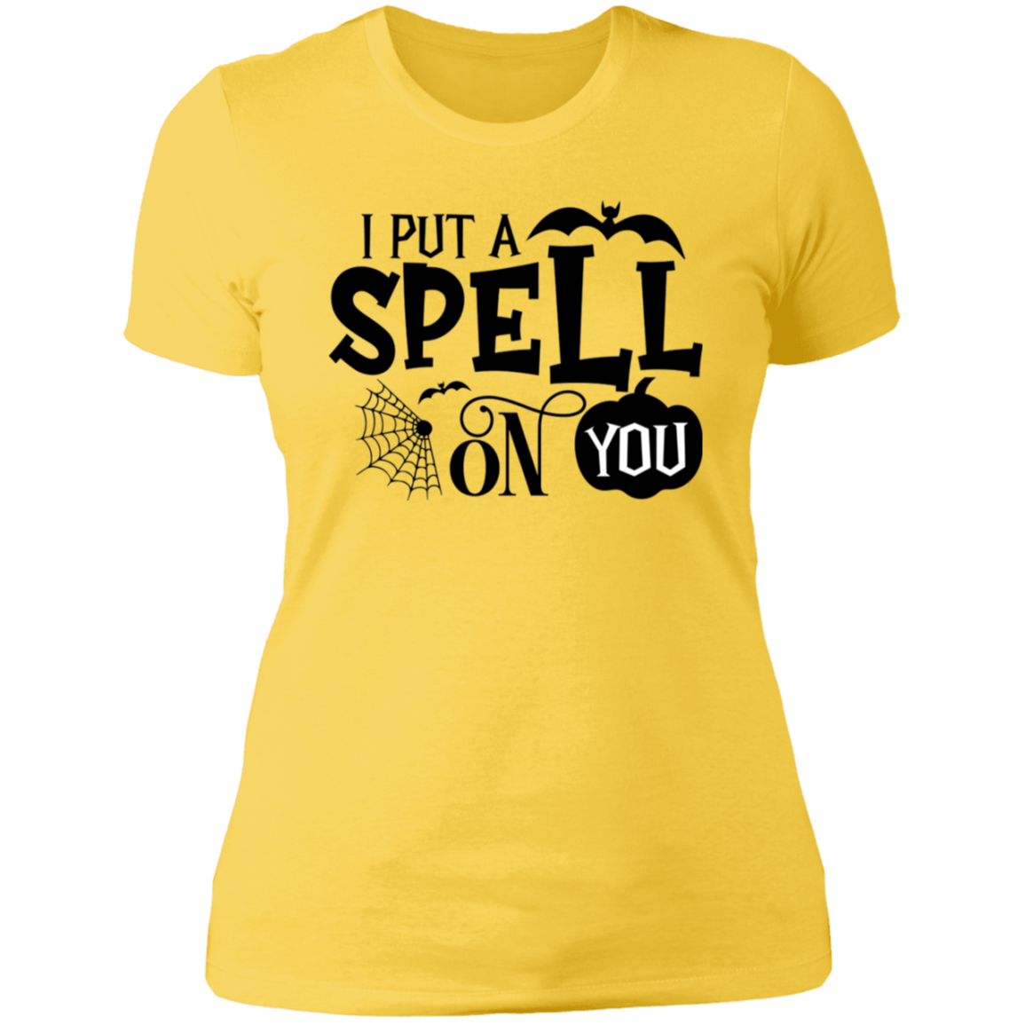 I Put a Spell on You Ladies' Boyfriend T-Shirt