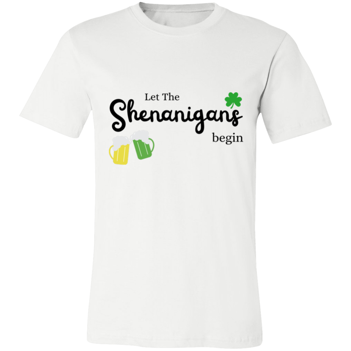 Unisex Jersey Short-Sleeve T-Shirt - Let The Shenanigans Begin