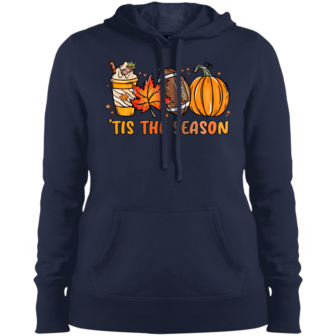 Tis the Season - Ladies' Pullover Hooded Sweatshirt