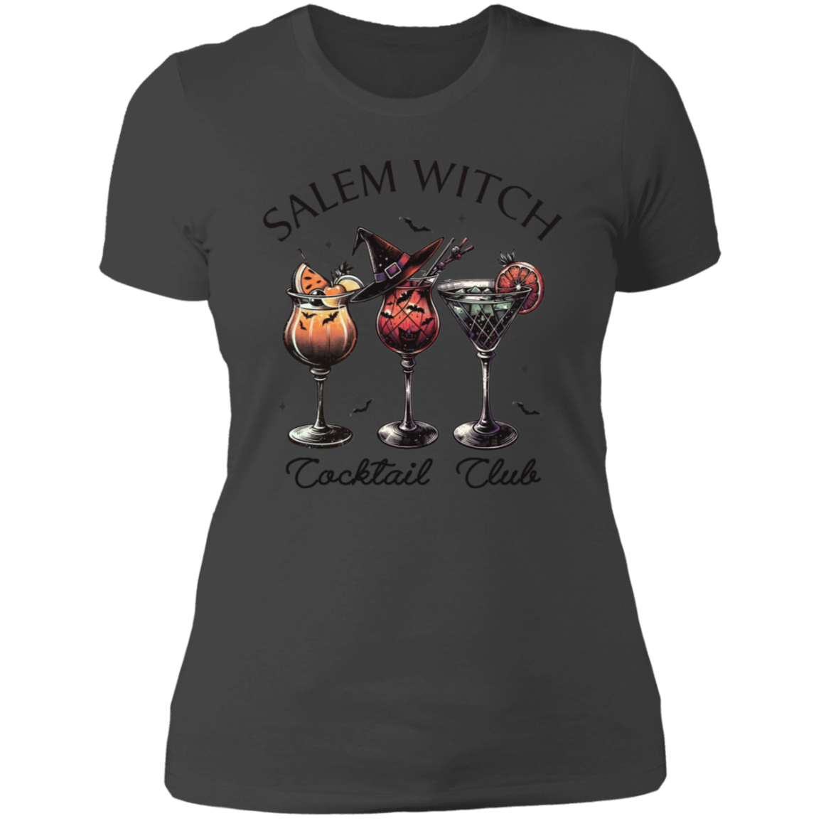 Salem Witch Cocktail Club Ladies' Boyfriend T-Shirt