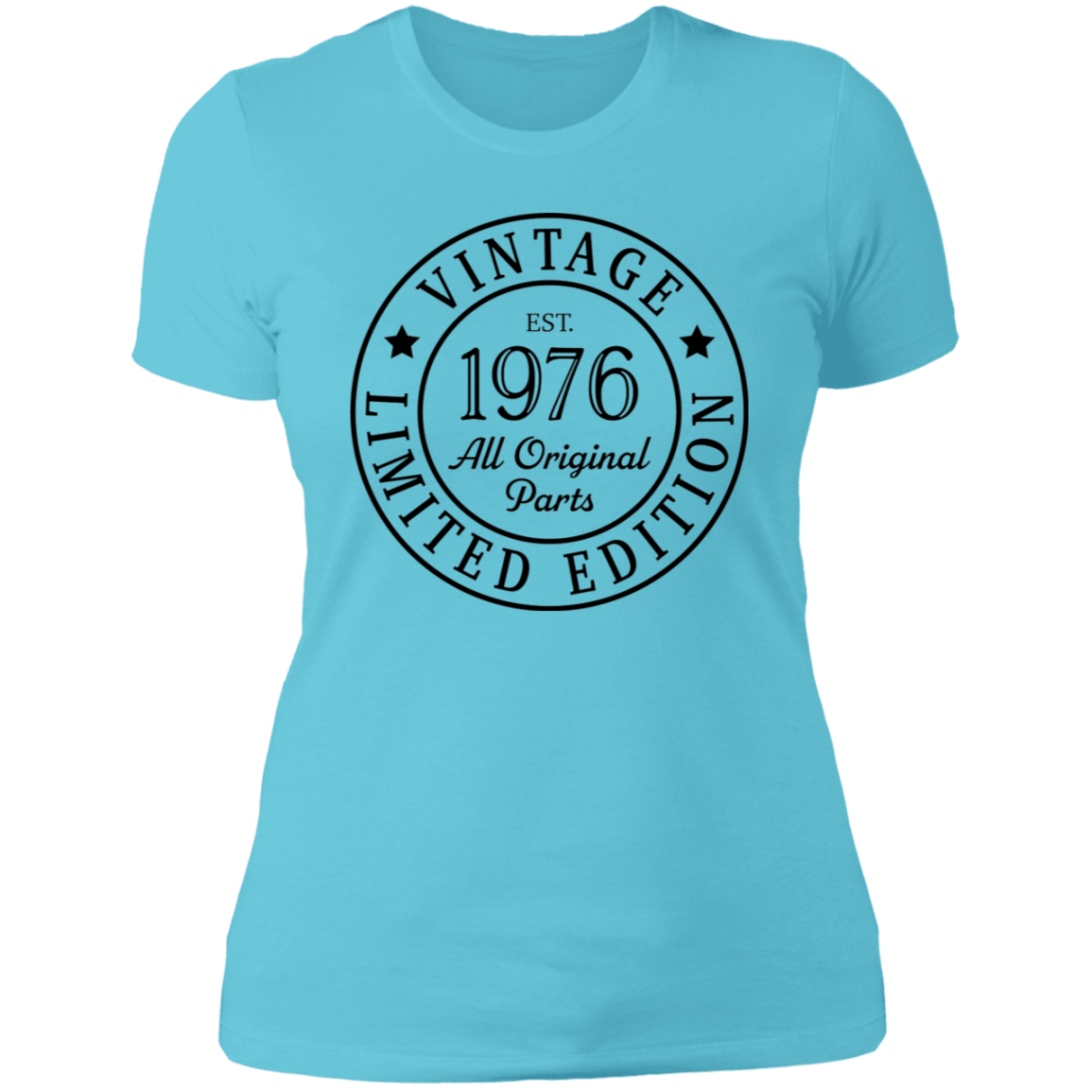 Vintage 1976 Limited Edition Ladies' Boyfriend T-Shirt