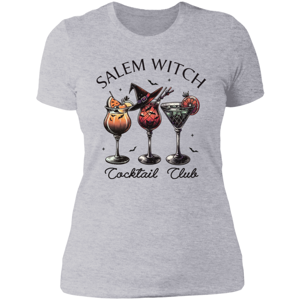 Salem Witch Cocktail Club Ladies' Boyfriend T-Shirt