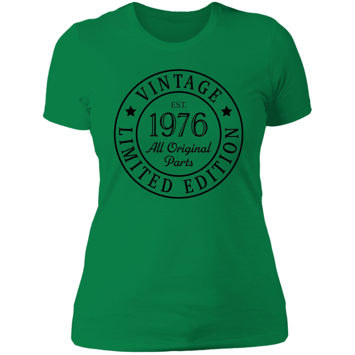 Vintage 1976 Limited Edition Ladies' Boyfriend T-Shirt