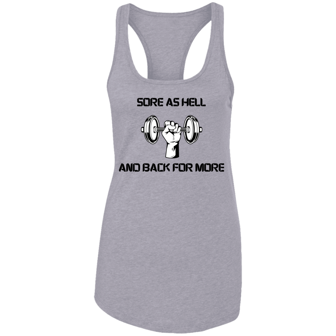 Sore As Hell And Back For More - Ladies - Black