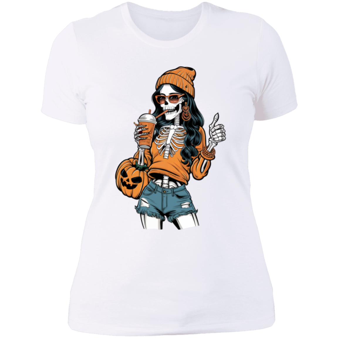 Vintage Skeleton  Ladies' Boyfriend T-Shirt