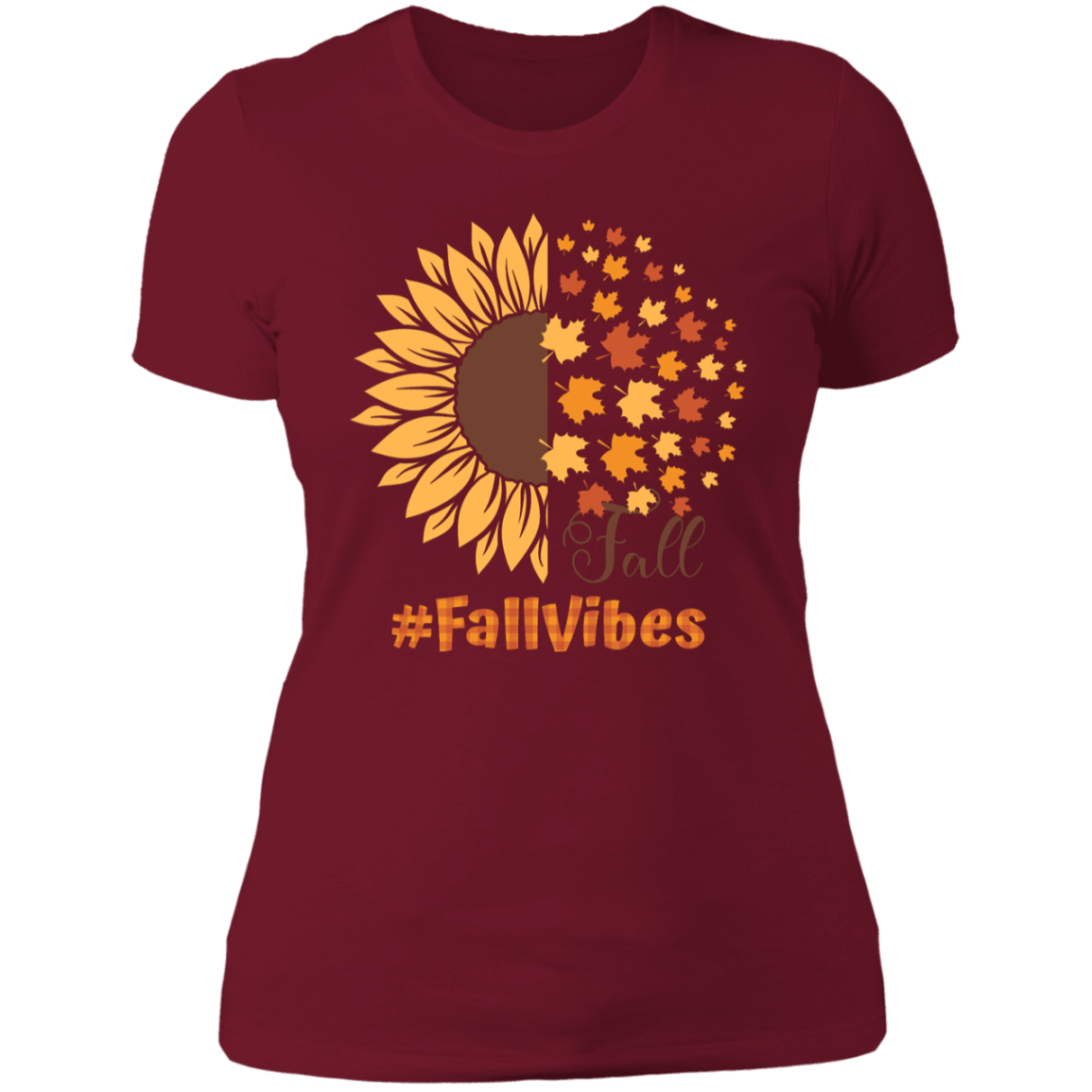 #fallvibes Ladies' Boyfriend T-Shirt