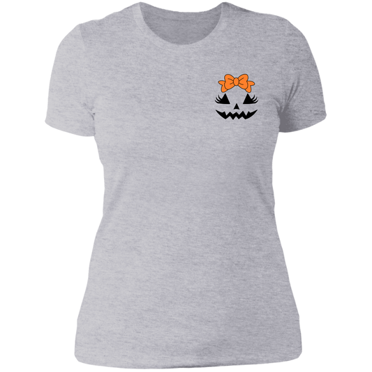 Pumpkin Ladies' Boyfriend T-Shirt