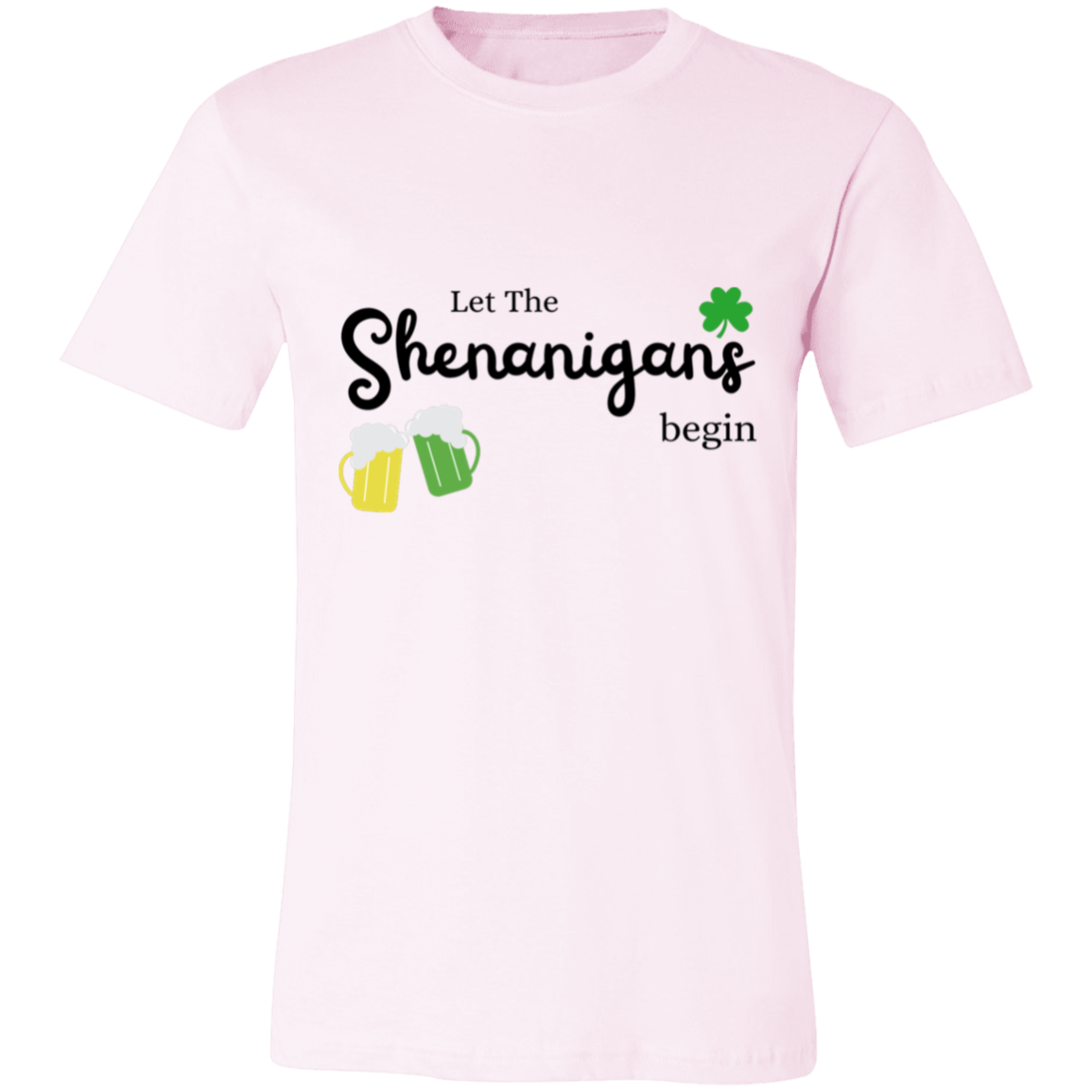 Unisex Jersey Short-Sleeve T-Shirt - Let The Shenanigans Begin