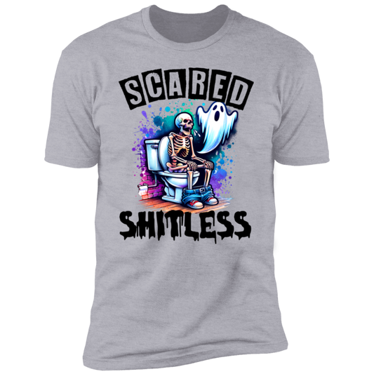 Scared Shitless Premium Short Sleeve T-Shirt