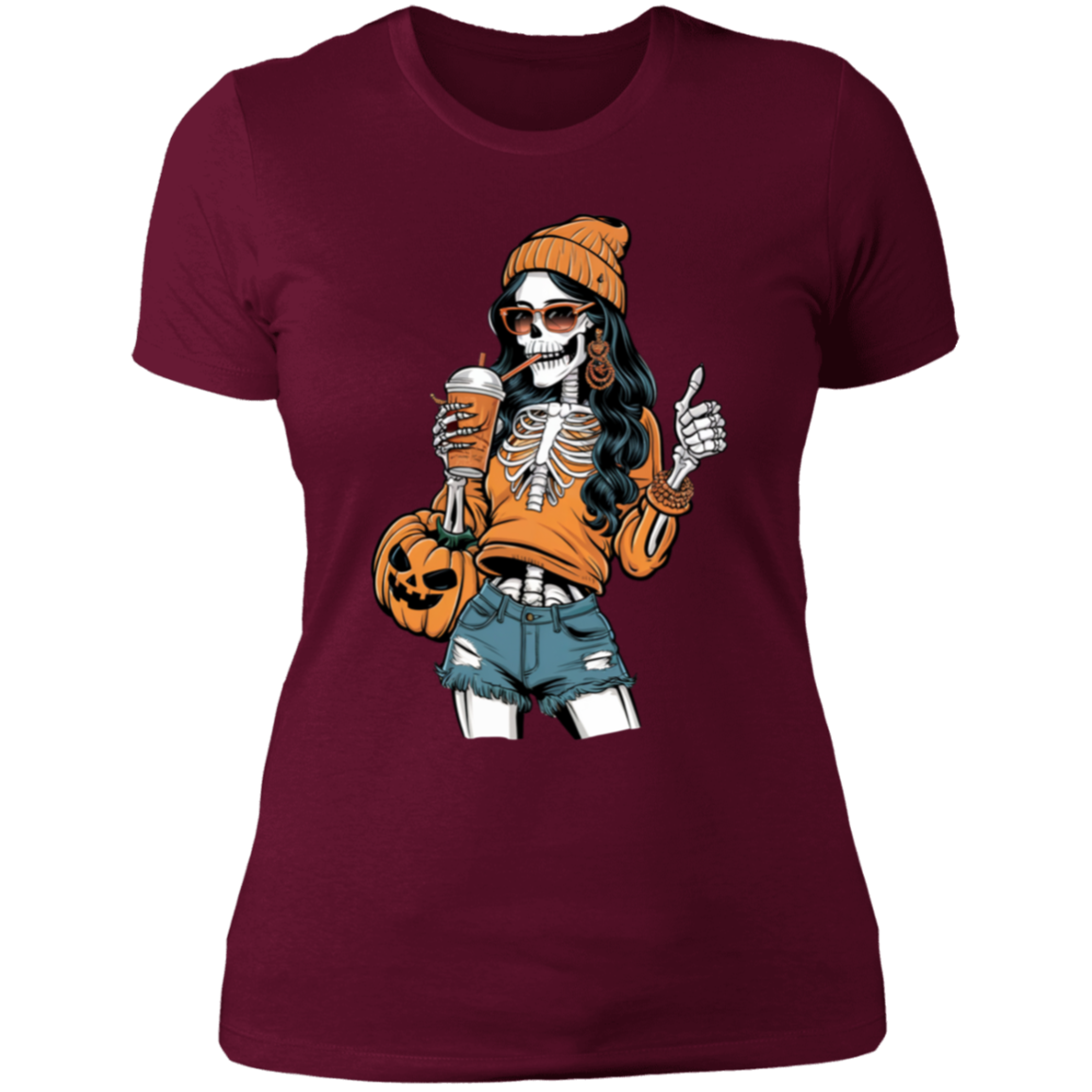 Vintage Skeleton  Ladies' Boyfriend T-Shirt