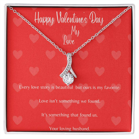 Alluring Beauty necklace - Happy Valentines day My love