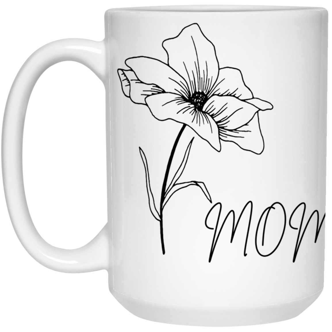 Mom White Mug