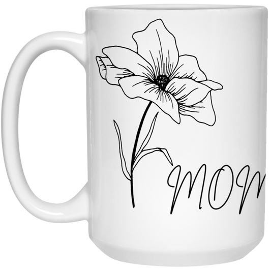 Mom White Mug