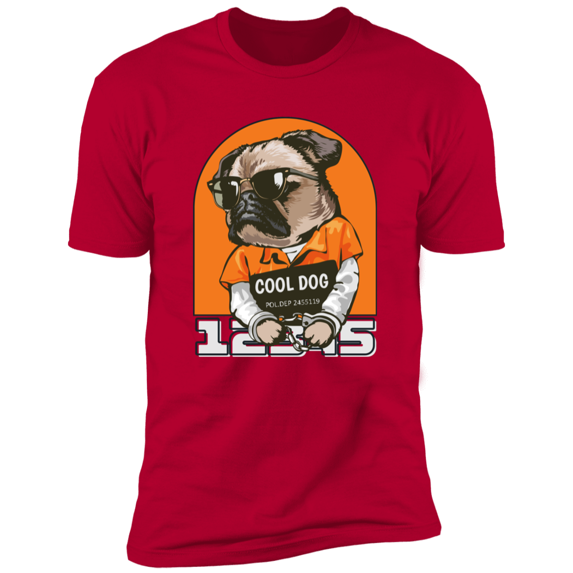 Cool Dog - Men Short Sleeve T-Shirt