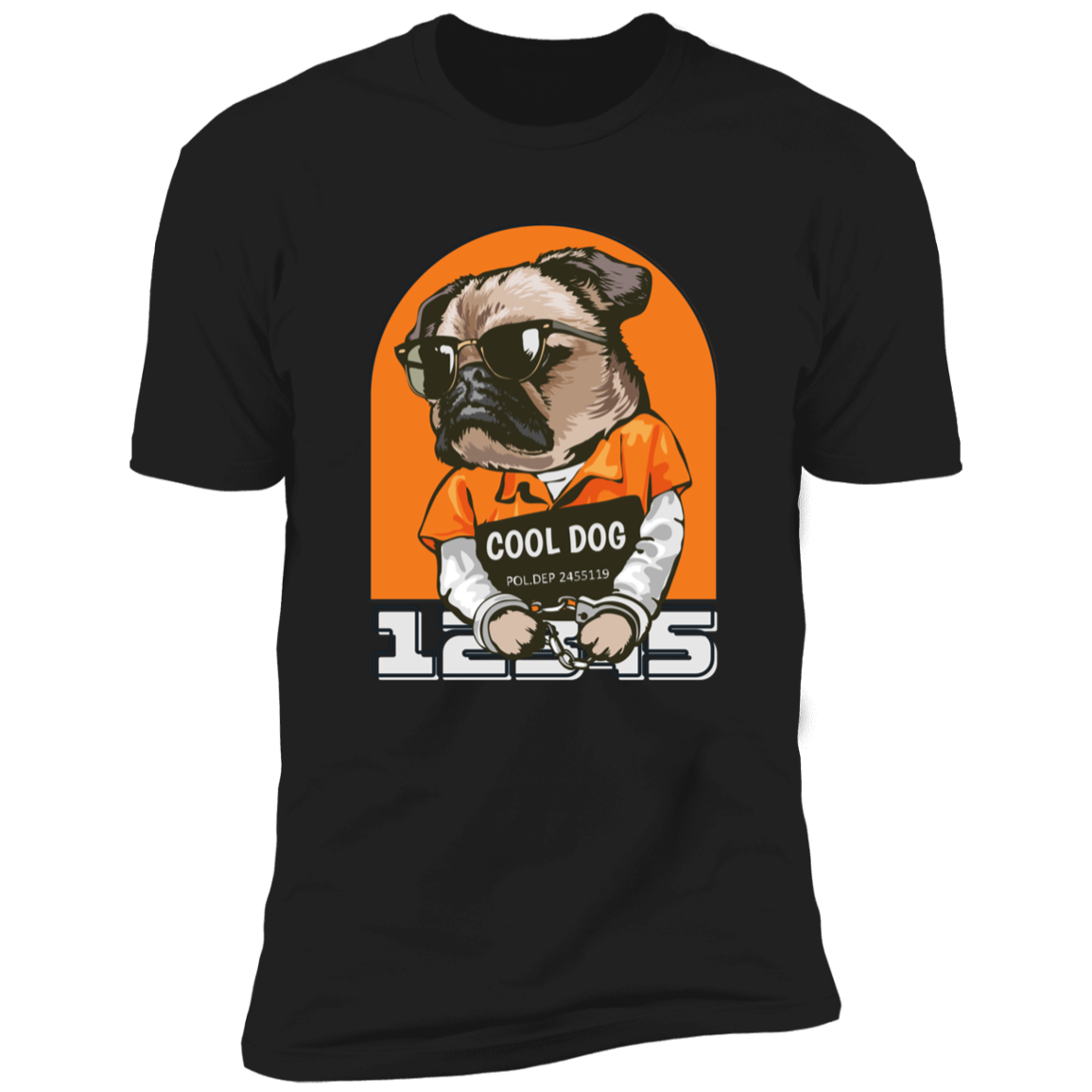 Cool Dog - Men Short Sleeve T-Shirt