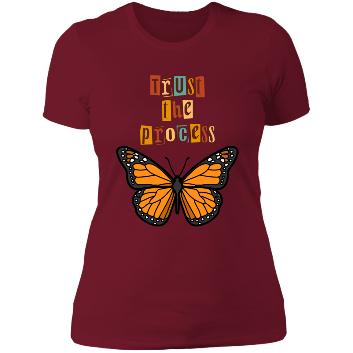 Trust the Process -  Ladies' Boyfriend T-Shirt