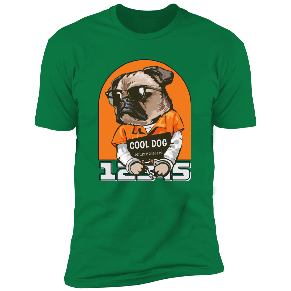 Cool Dog - Men Short Sleeve T-Shirt