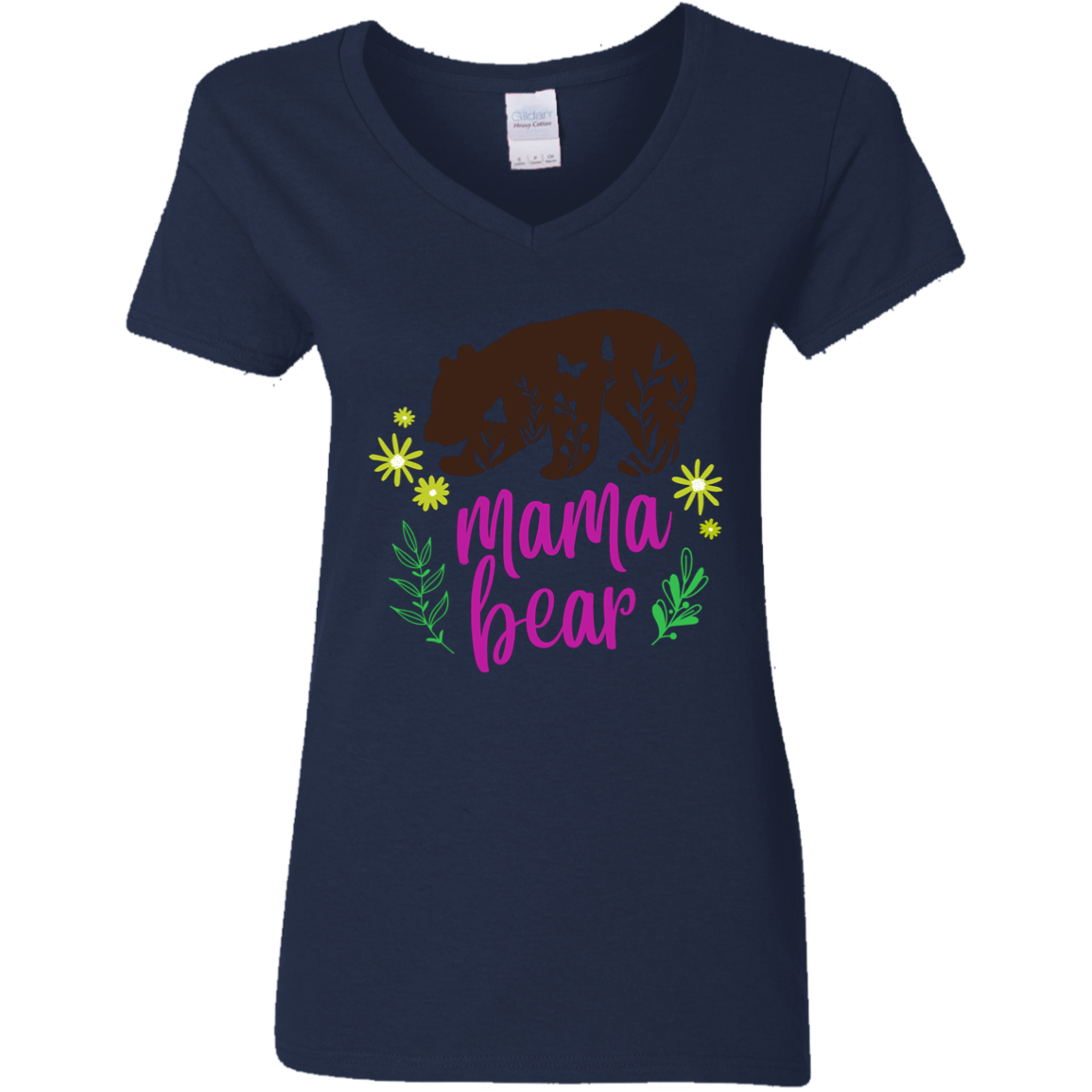 Mama Bear Ladies T-Shirt