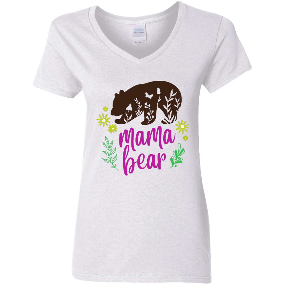 Mama Bear Ladies T-Shirt