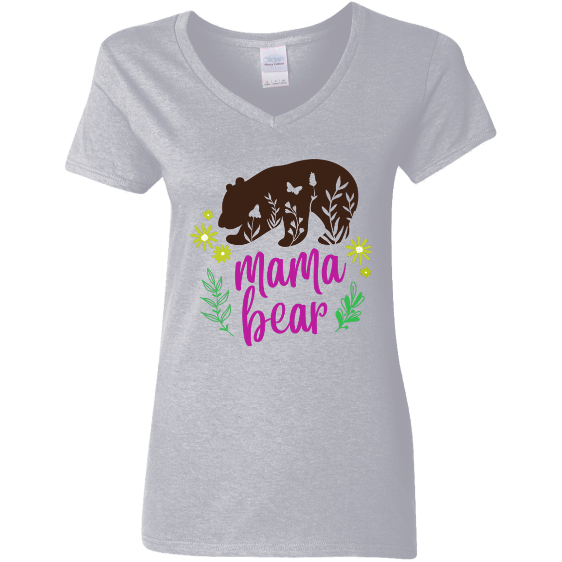 Mama Bear Ladies T-Shirt