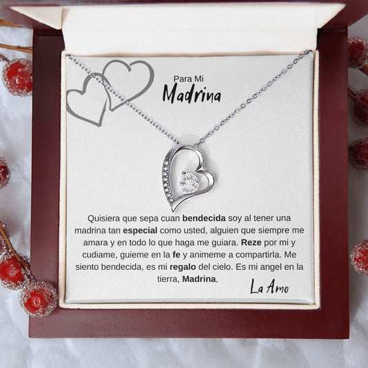 Forever Love Necklace - Para Mi Madrina