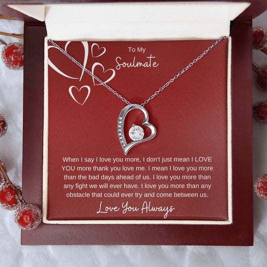 Forever Love Necklace - To My Soulmate
