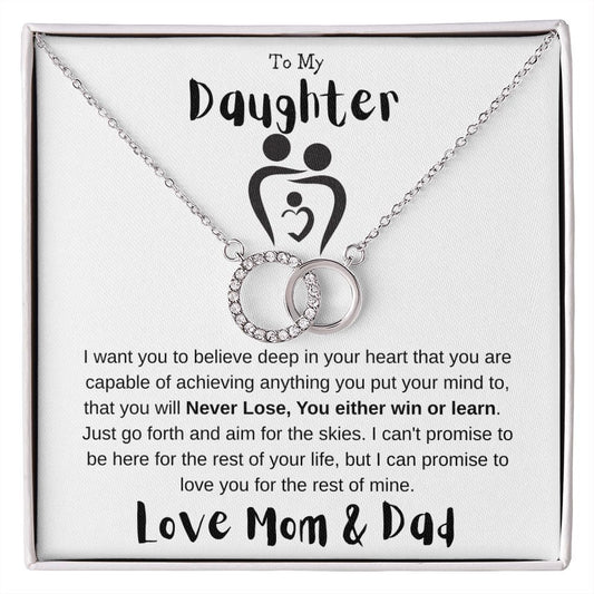 Perfect Pair Necklace - To My Daughter